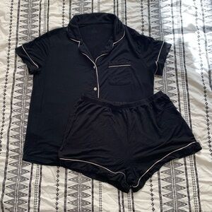 {3/$15} Stars Above | Black Pajama Set Size Small
